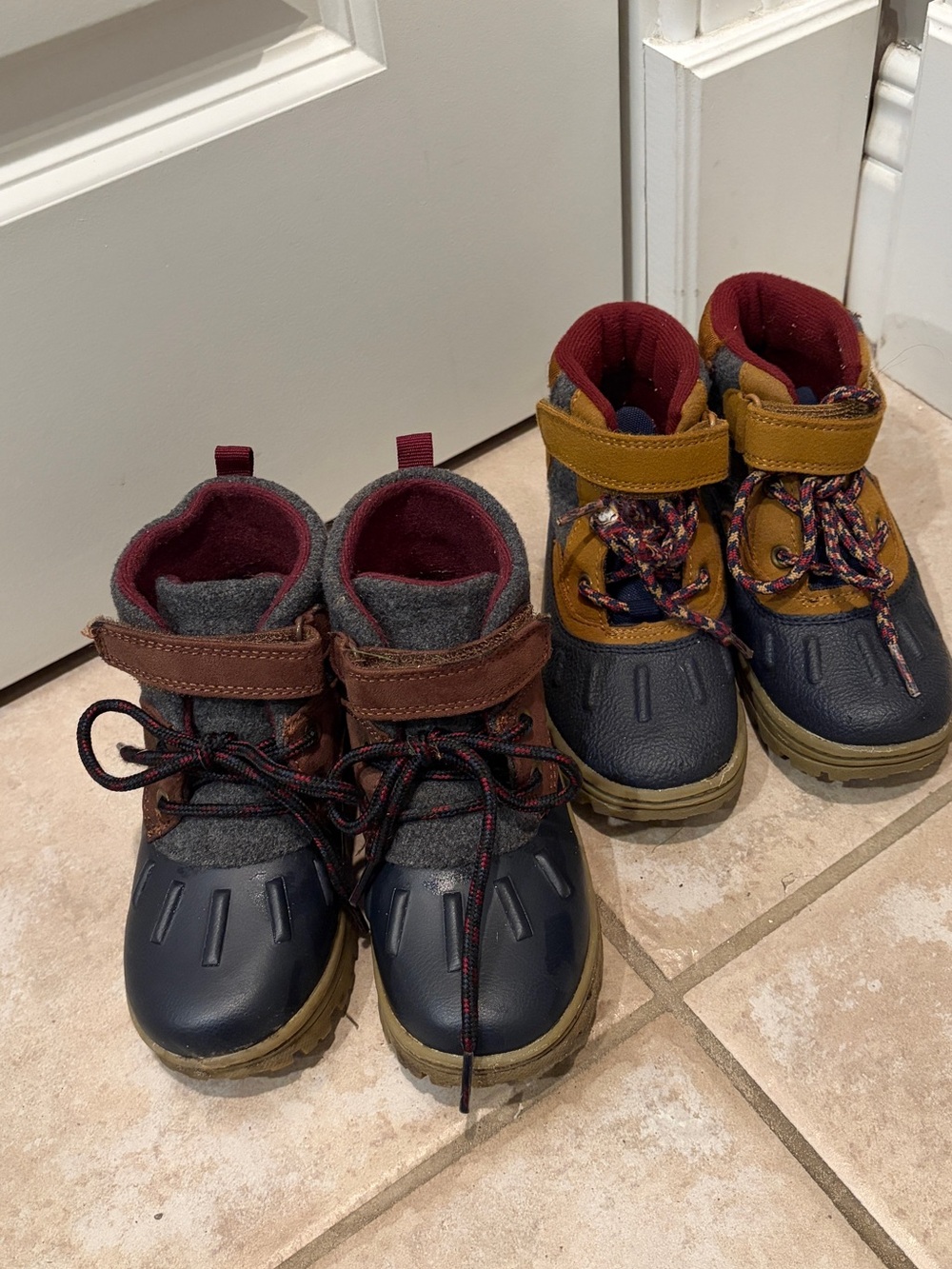 Waterproof Carter’s Duck Boots - toddler size 9 and 10